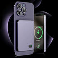 Zadsouk Ultra Thin Magnetic Power Bank - LED Display, Fast Wireless Charging