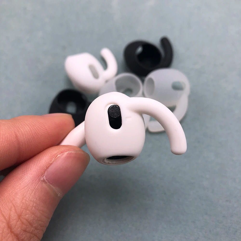Silicone Anti Slip Ear Hooks For Air Pod Airpods Pro Anti Drop Earhook Holders Protector Cover Bluetooth Earphone Accessories