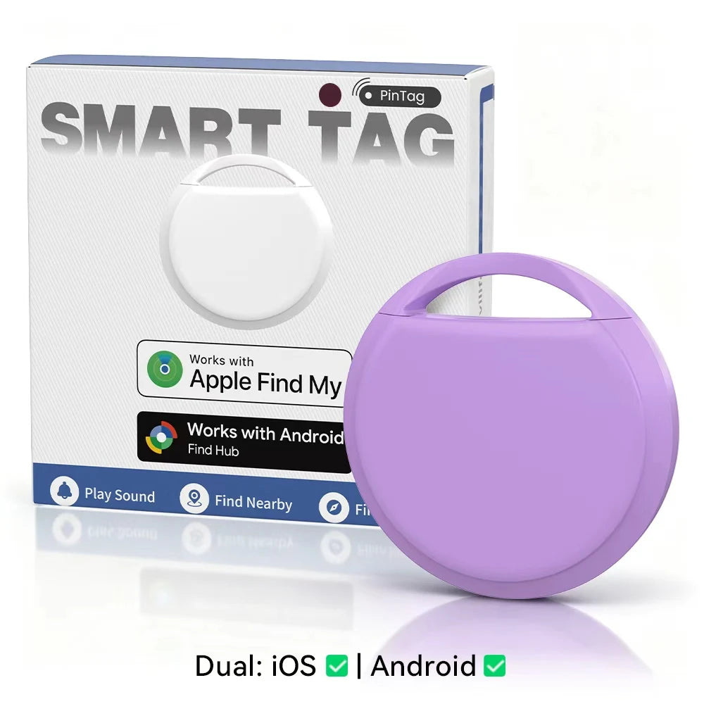 Zadsouk Smart Bluetooth Anti-Lost Tracker - Find My & Find Hub Compatible Tag