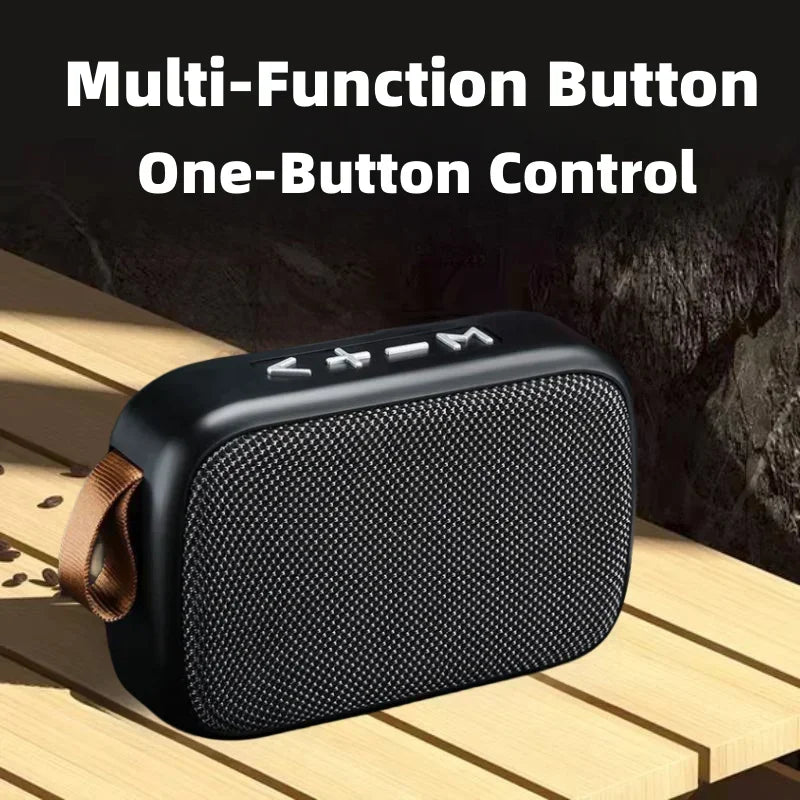 Zadsouk Outdoor Bluetooth 5.0 Mini Speaker - 3D Stereo Surround Sound