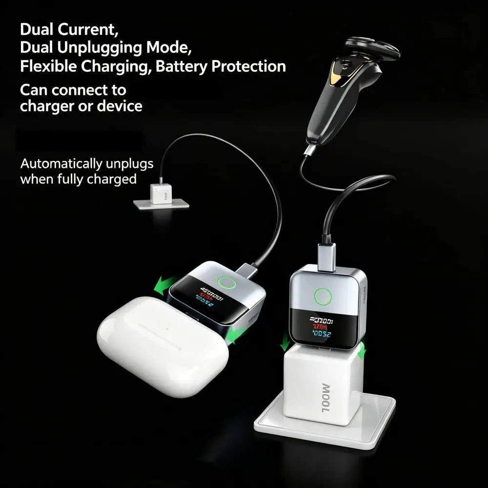 Zadsouk 140W Smart Charging Cable - Digital Display, Auto Shutoff Overcharge Protection