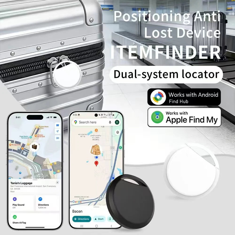 Zadsouk Smart Bluetooth Anti-Lost Tracker - Find My & Find Hub Compatible Tag