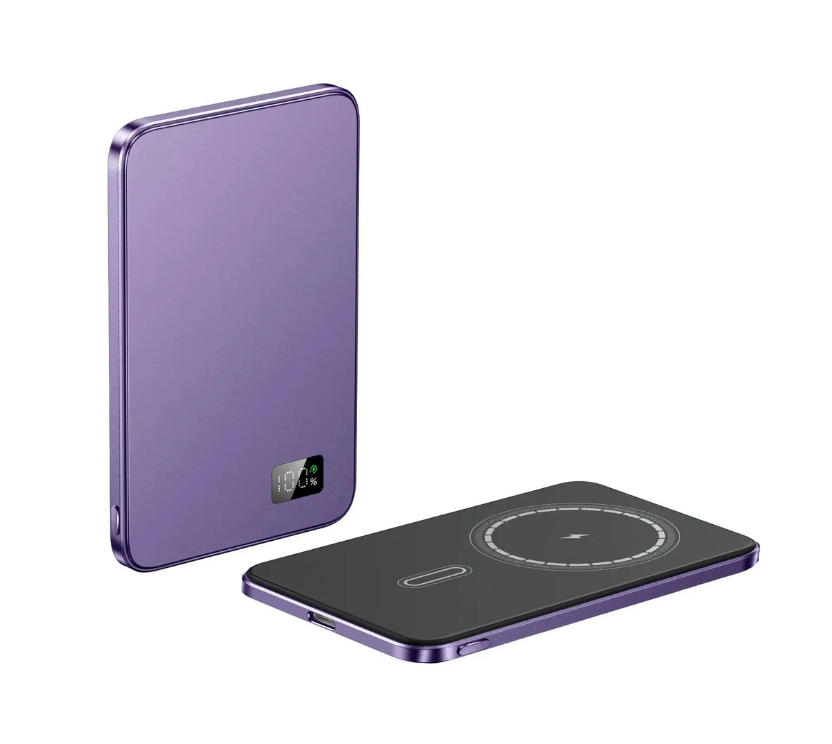 Zadsouk 10000mAh Magnetic Wireless Power Bank - Digital Display, PD 20W Fast Charging