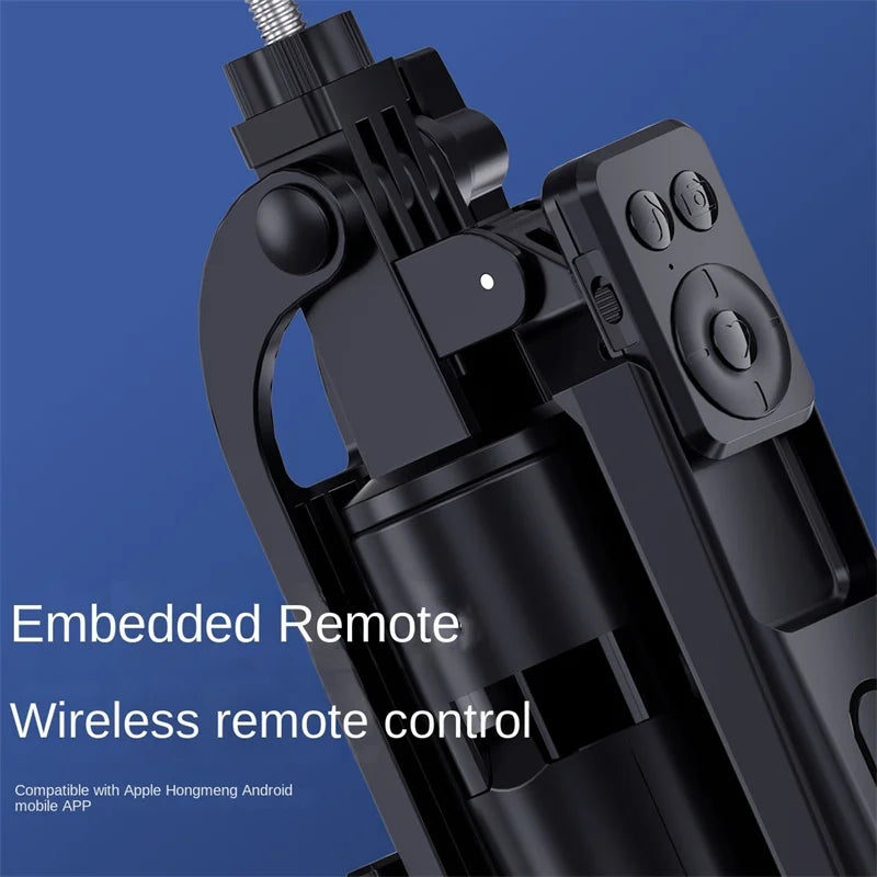 Zadsouk 180cm Foldable Tripod Stand - Bluetooth Shutter Phone & Camera Holder