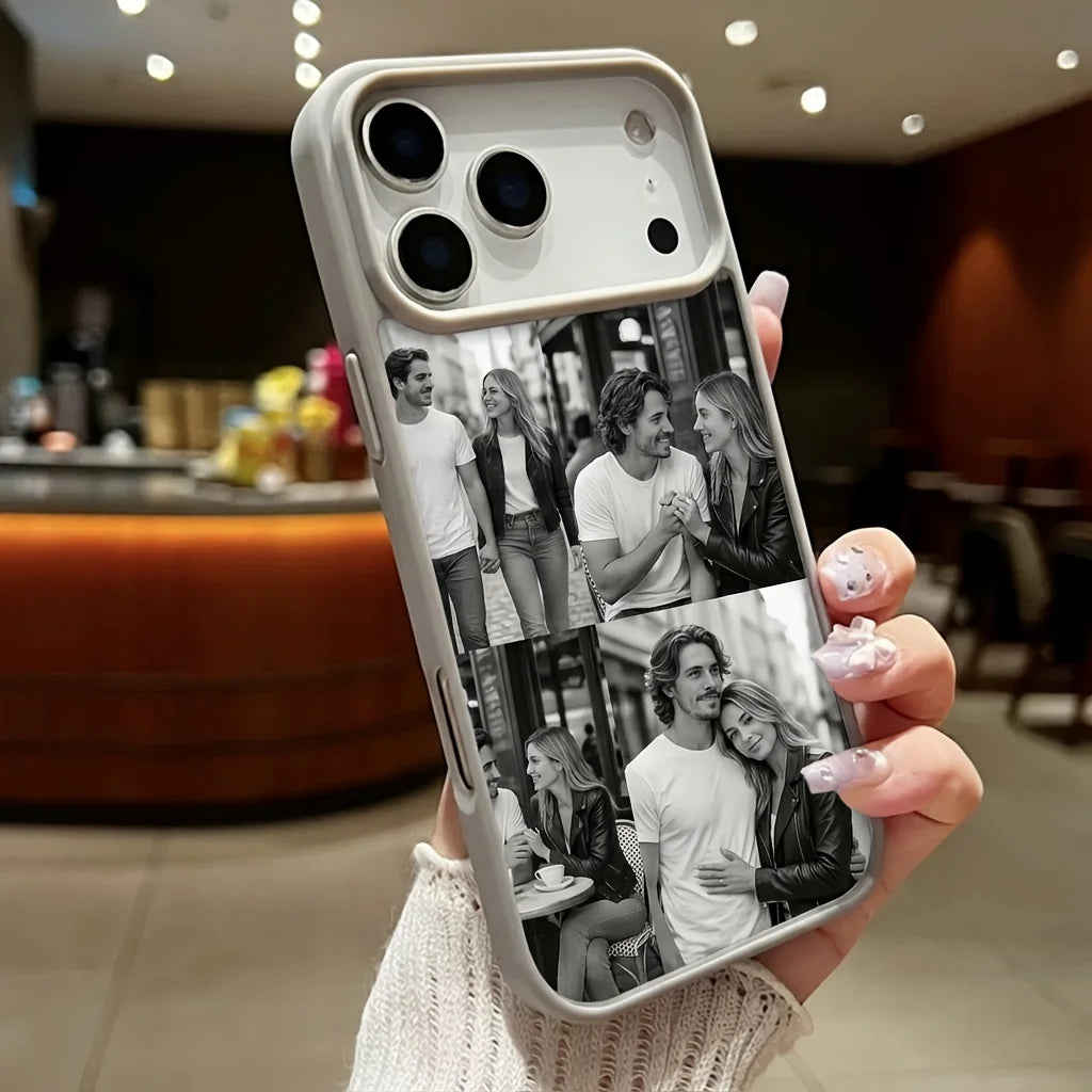 Zadsouk Custom Couples Photo Magnetic Phone Case - Personalized Picture Cover