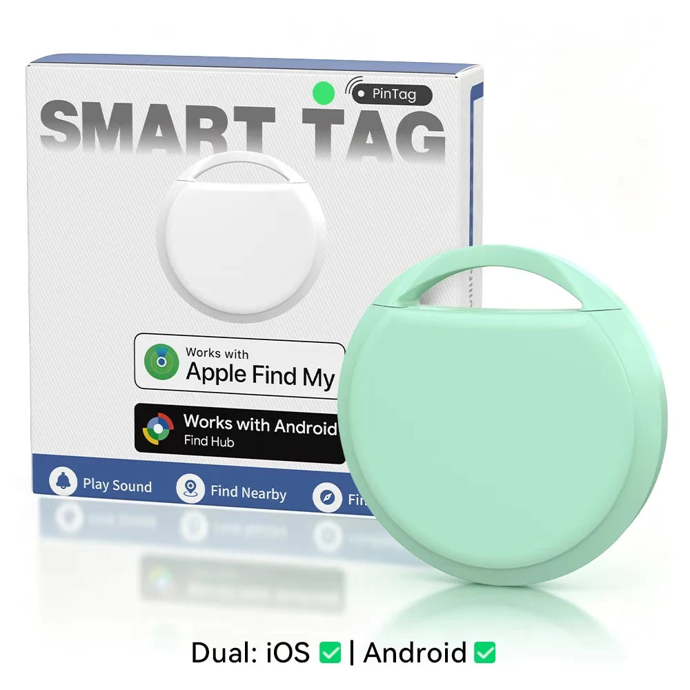 Zadsouk Smart Bluetooth Anti-Lost Tracker - Find My & Find Hub Compatible Tag