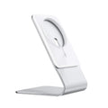 Desktop Mobile Phone Stand Aluminum Desk Holder Dock For Magsafe Charger For iPhone 16/15/14/13/12 Pro Max(Not Included Charger)