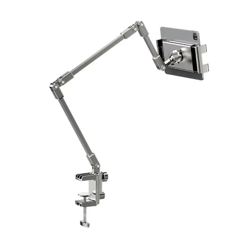 Zadsouk Adjustable Desk Clamp Phone & Tablet Stand – 360° Rotation Arm Mount