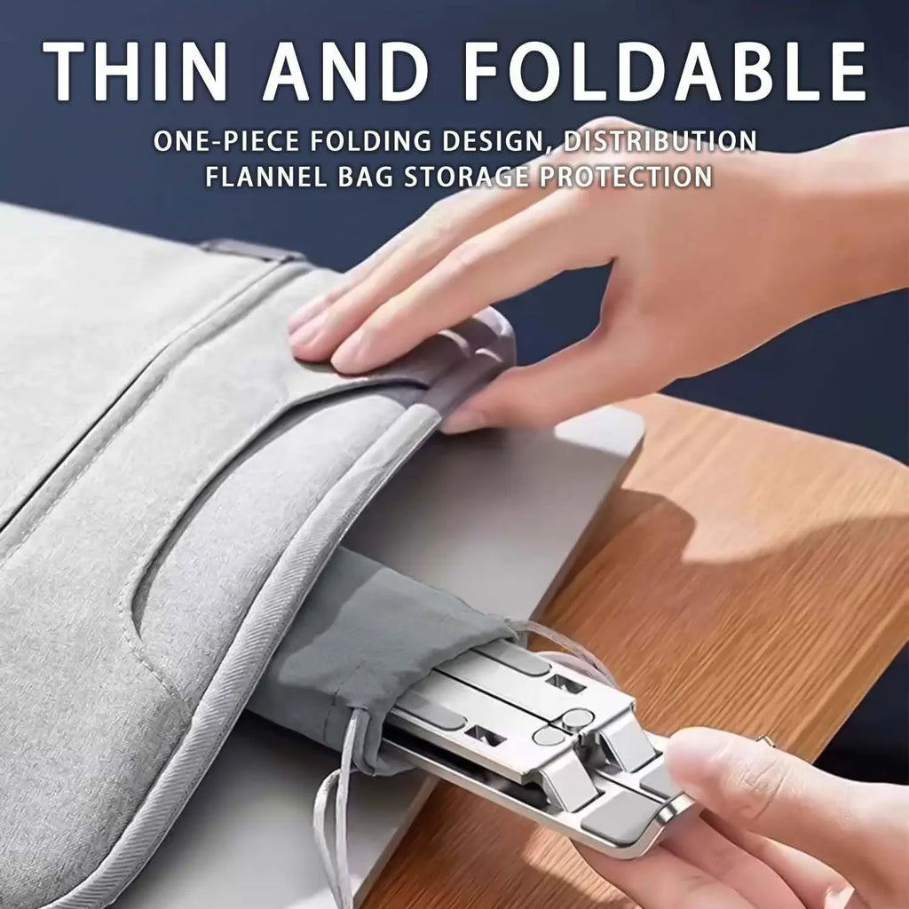 Zadsouk 6-Level Adjustable Laptop Stand - Foldable & Portable
