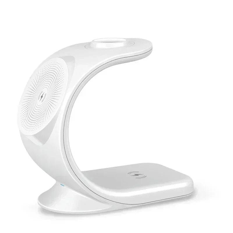 Magnetic Wireless Charger 3 in 1 Fast Charging Station For Magsafe iPhone 17 16 15 14 Pro Max iWatch 10 9 8 7 6 SE AirPods Pro