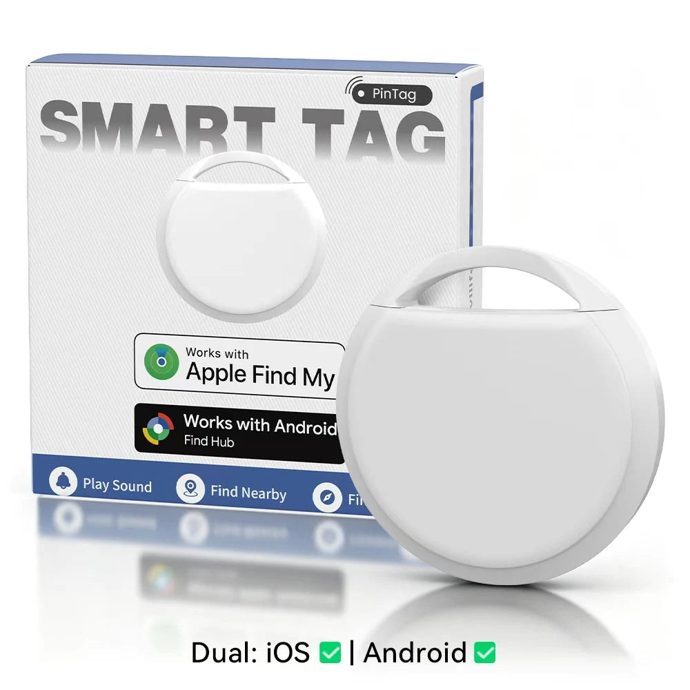 Zadsouk Smart Bluetooth Anti-Lost Tracker - Find My & Find Hub Compatible Tag