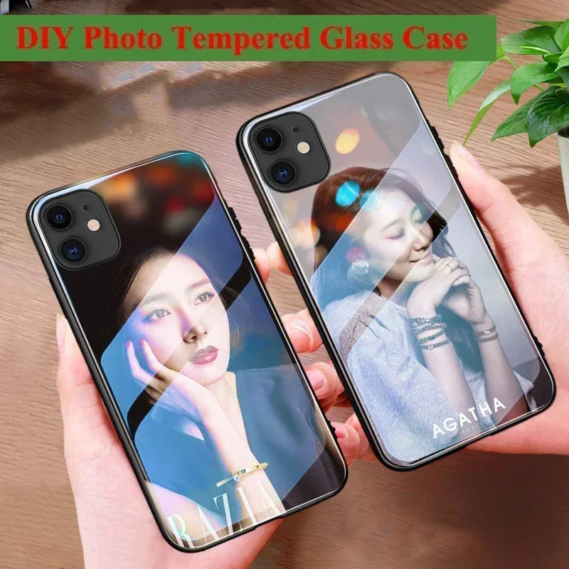 Zadsouk Custom Photo Print Phone Case - Personalized Picture Cover for iPhone
