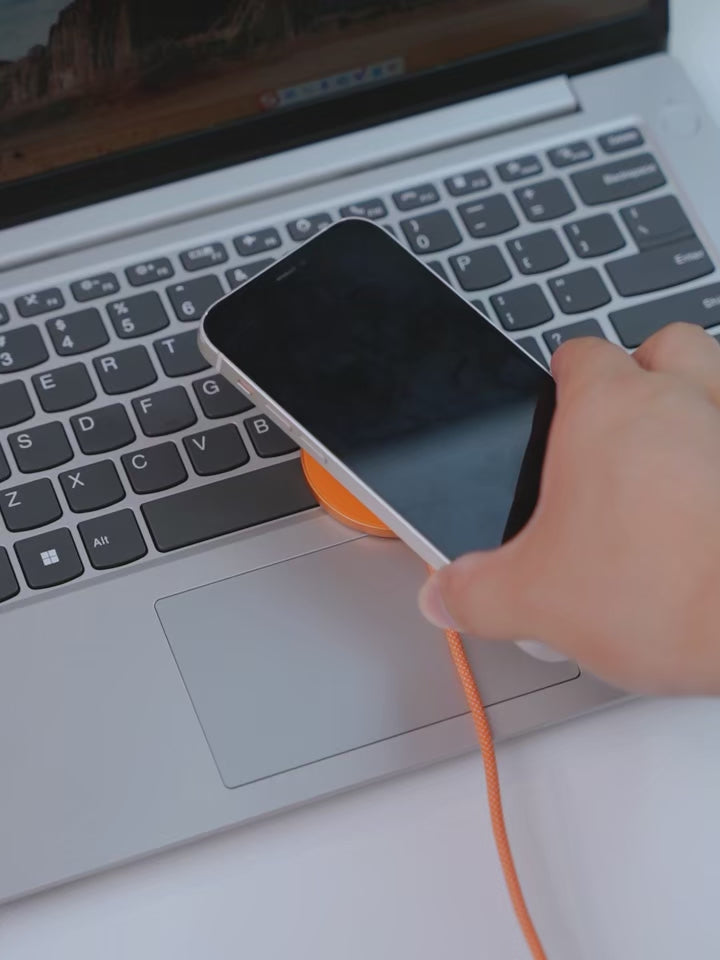 Zadsouk Qi2 25W Magnetic Wireless Charger - MagSafe Compatible Fast Charging